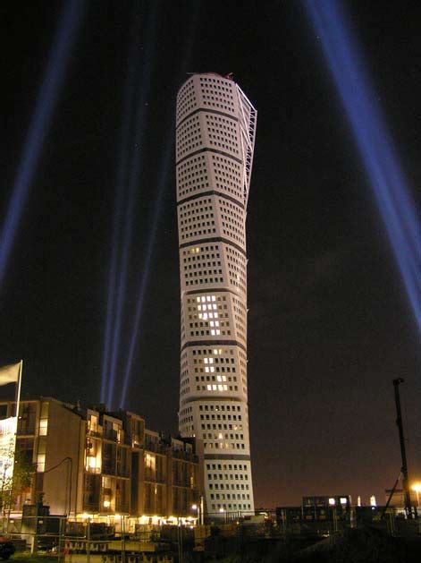 Turning Torso A Bright Dream Floating In The Air