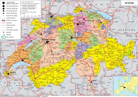 At map of switzerland cities page, view political political map of switzerland, physical maps, satellite images, driving direction, major cities traffic map, atlas, auto routes, google street views, terrain, country national population, energy resources maps, cities maps. Geopolitical map of Switzerland, Switzerland maps | Worldmaps.info