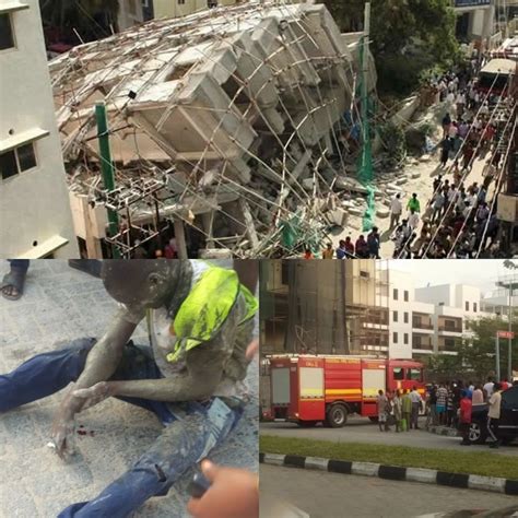 Many Trapped As Seven Storey Building Under Construction Collapses In