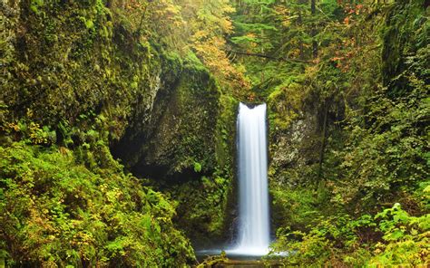 Usa Multnomah Falls Oregon 2880×1800 Nature Hd Wallpapers Hd Desktop
