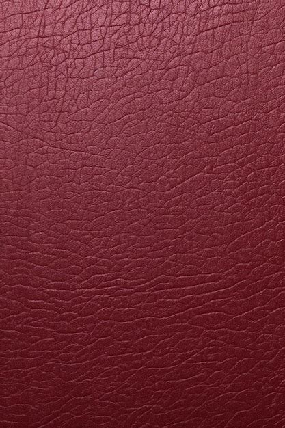 Premium Ai Image Simple Maroon Color Leather Texture Background