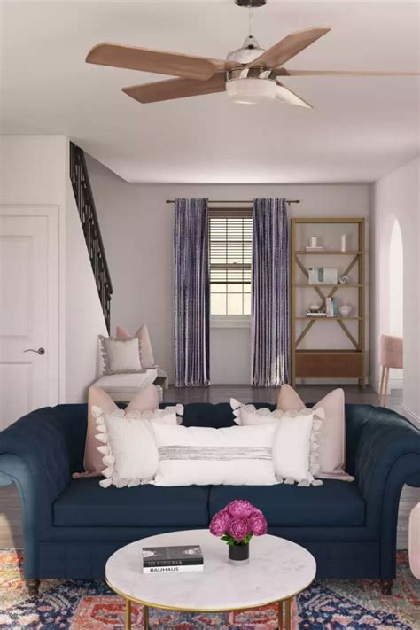 Glam Traditional Living Room Design By Havenly Designer Annie