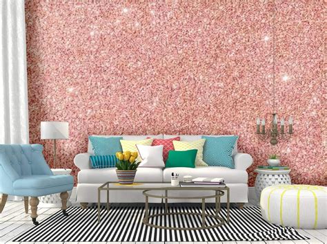 How To Get A Rose Gold Glitter Paint Color For The Wall Rose Gold