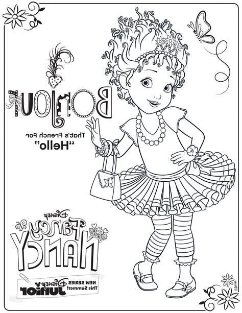 Free Fancy Nancy Coloring Pages Web Fancy Nancy Coloring Pages