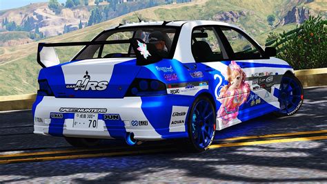 Mitsubishi Lancer Evolution Ix Mr Itasha Livery Garagehrs EvoⅧ Gta