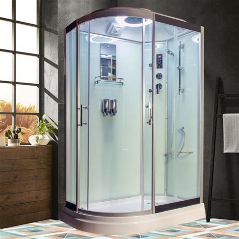 Free Standing Corner Shower Stalls And Kits Showers The Home Depot