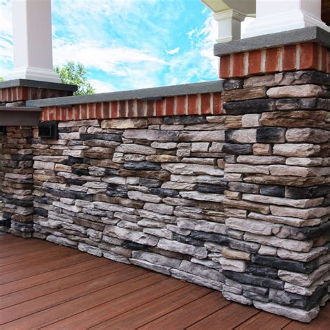 Deck & Patio Masonry Features: Stone Walls, Columns, Outdoor Kitchen