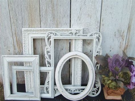 Reserved For Brittany Distressed Vintage Picture Frames Etsy