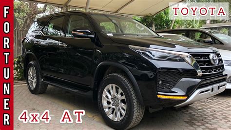2022 Toyota Fortuner Facelift 4x4 At Black Colour 🔥 Detailed Walkaround