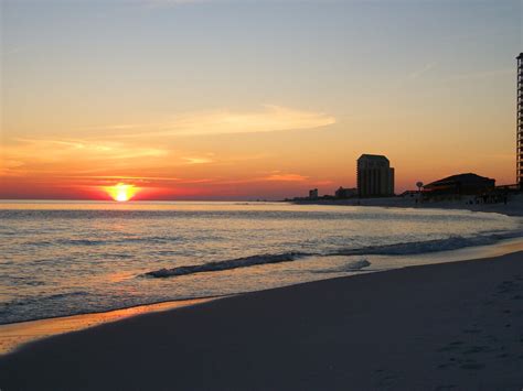 Sunset At Navarre Beach Fl Larry Roby Flickr