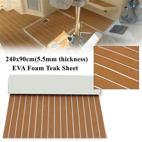 354 X 945 Marine Boat Sheet Teak Decking Boat Flooring Mats Yacht