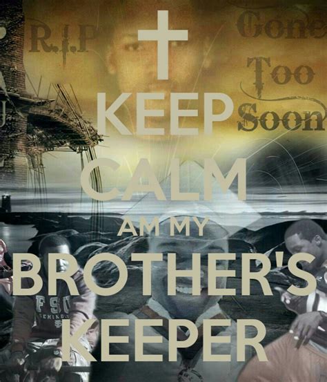 Keep Calm Am My Brothers Keeper Poster Derrick Williams Keep Calm