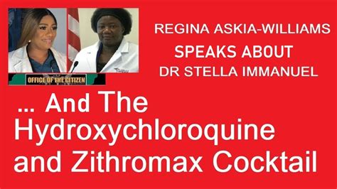 Regina Askia Speaks About Dr Stella Immanuel Youtube