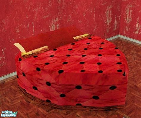 The Sims Resource Gemination Distress Heart Bed