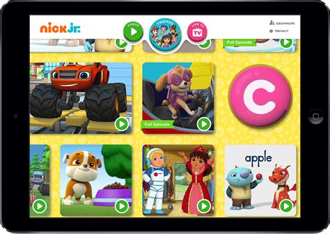 Nickelodeon Launches Nick Jr App Featuring Hit Preschool Content