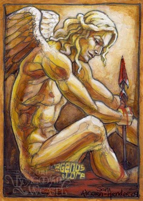 Inescapable Eros By Bohemianweasel Deviantart Com Greek God Tattoo Sacred Masculine Celtic