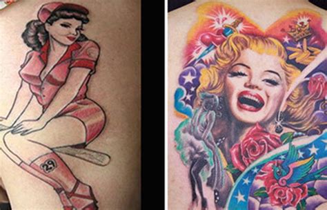 Pin Up Girl Tattoo Images And Designs