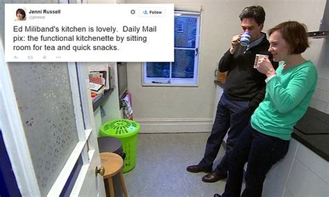Ed Miliband Invites The Cameras Into His House Again Daily Mail Online