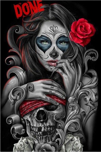 De 25 Bedste Idéer Inden For Sugar Skull Girl På Pinterest