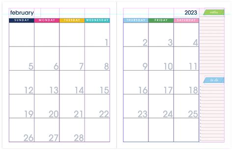 2022 2023 Monthly Calendar Planner Free Printable Calendar Download