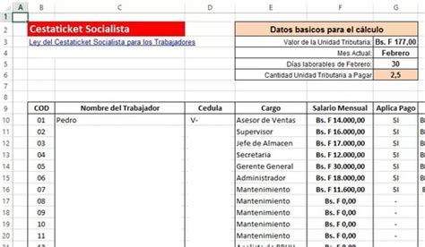 Recibo De Pago Nomina Formato Excel Bs En Mercado Libre Vrogue