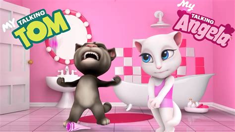 My Talking Tom Vs My Angela Who Is Better Android Games Hd Youtube