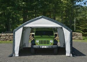 Shop for canopies & shelters in camping gear. ShelterLogic 12x15x9 AccelaFrame Heavy Duty Shelter ...