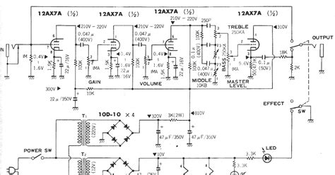 The audio signal goes thru c1, r1 the compressor you choose will also play a role in the overall sound of the effect. Audio Compressor Circuit Diagram - AUDIO BARU