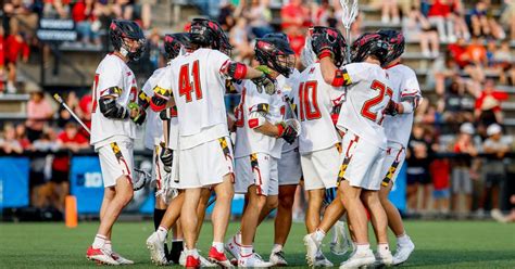 NCAA Tournament First Round Preview Maryland Mens Lacrosse Vs Army