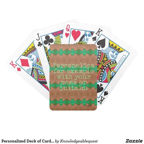 Personalized Deck Of Cards 14 Custom Deck Of Cards Custom Decks