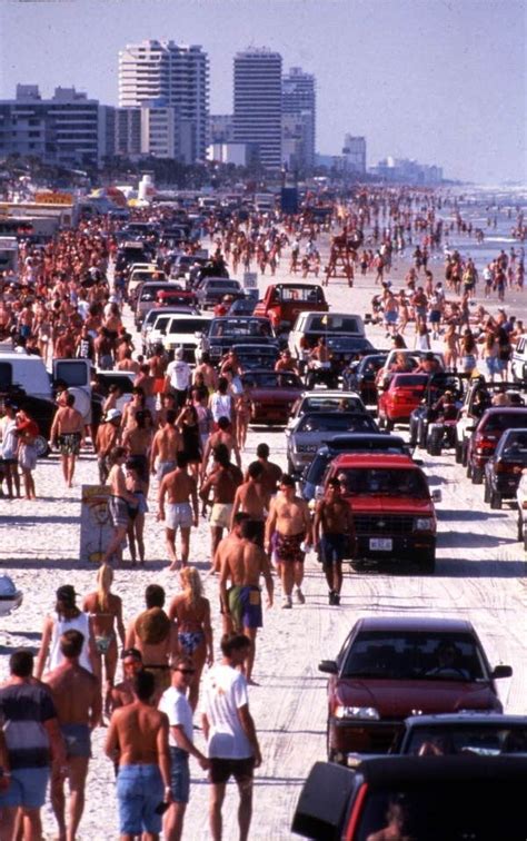 Look Vintage Spring Break Photos Visit Florida Daytona Beach
