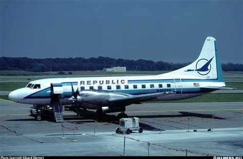 Convair 580 Republic Airlines Aviation Photo 0188390