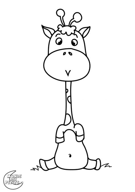 Hugo l'escargot vous dévoile commencez par bien positionner vos mains, afin de créer le contour. Coloriage Girafe humoristique dessin gratuit à imprimer