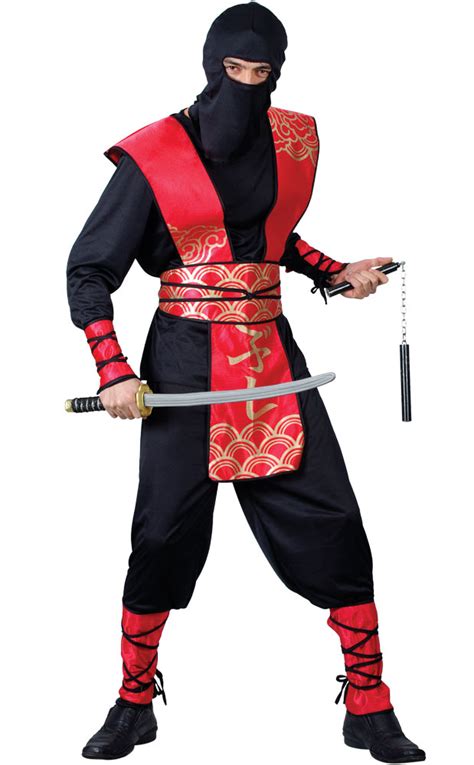 Adult Deluxe Ninja Master Martial Arts Fighter Samurai