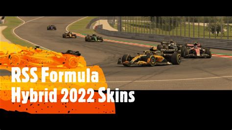 RSS Formula Hybrid 2022 Skins Austria Sprint Race F1 2022 Red