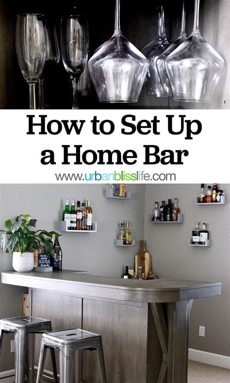Home Bar Setup A How To Guide On Urban Bliss Life Home Bar Setup