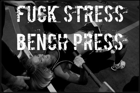 Fuck Stress Bench Press Know Your Meme