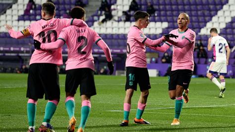 Three points is three points. Valladolid vs Barcelona: Messi Sumbang Gol, Blaugrana Menang 3-0 - Bola88.fun