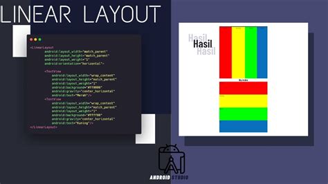 Apa Itu Linear Layout Menggunakan Linear Layout Di Android Studio