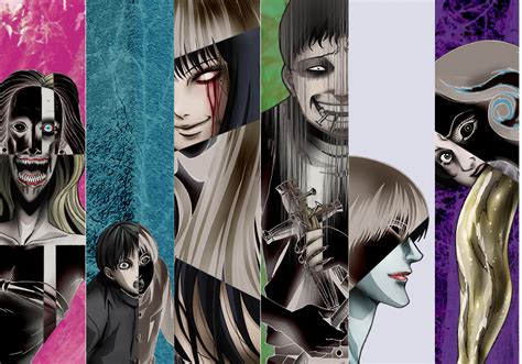 Junji Ito Collection Mang S De Terror Anime Personagens De Anime Gambaran