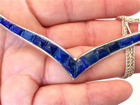 RARE Jay King DTR Mine Finds Sterling Silver Inlaid L Gem