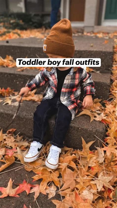 Toddler Boy Fall Outfits In 2022 Boys Fall Outfits Toddler Boy