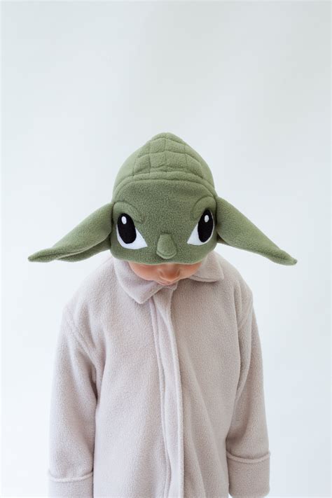 Baby Yoda Costume Grogu Costumeyodababy Yoda Cloak Halloween Star