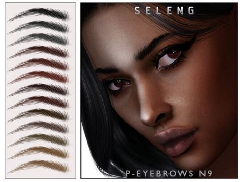 P Eyebrows N9 By Seleng At Tsr Sims 4 Updates
