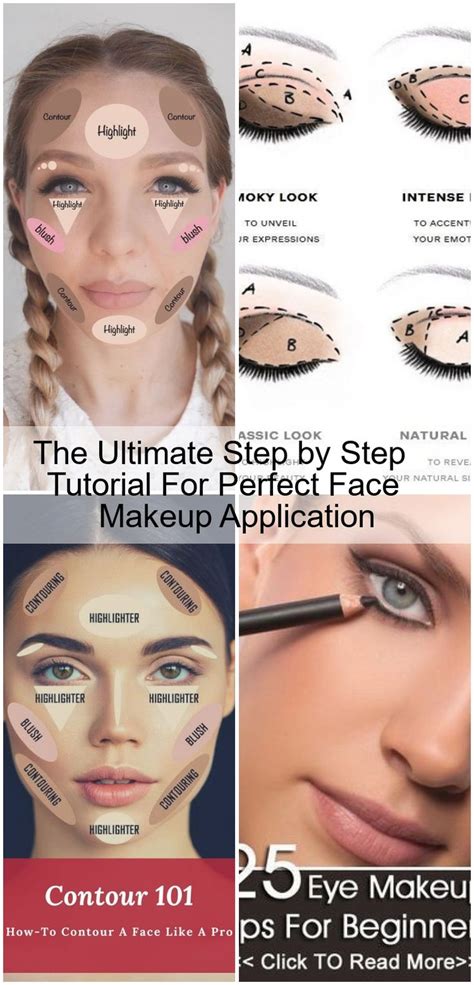 It helps to create a smooth surface for the eye makeup and your pores will look small. The Ultimate Step by Step Tutorial For Perfect Face Makeup Application | Eye makeup steps, Face ...