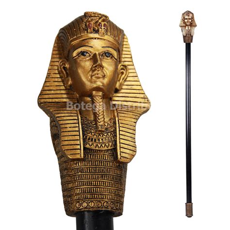 King Tut Ancient Egyptian Pharaoh Decorative Walking Cane 36 Botega