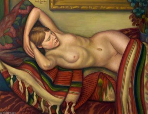 Gravura De Qualidade De Museu Sono Nude Por Mark Gertler United Kingdom ArtsDot Com