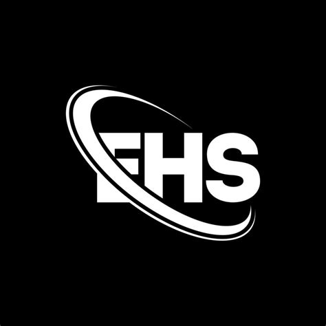 Ehs Logo Ehs Letter Ehs Letter Logo Design Initials Ehs Logo Linked