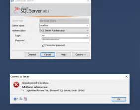 Sql Server Login Failed For User Error Stack Overflow