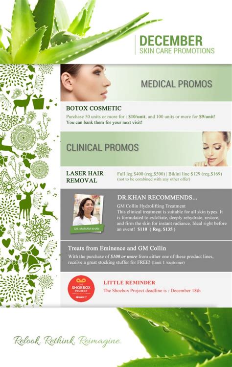 Promo Decemberr1c2 Dermis Advanced Skin Care Ottawa